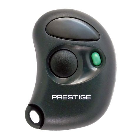 Audiovox APS25CH - Car Prestige 2 Button Remote Security... owner's manual