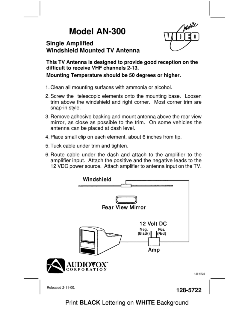 Audiovox AN300 user guide