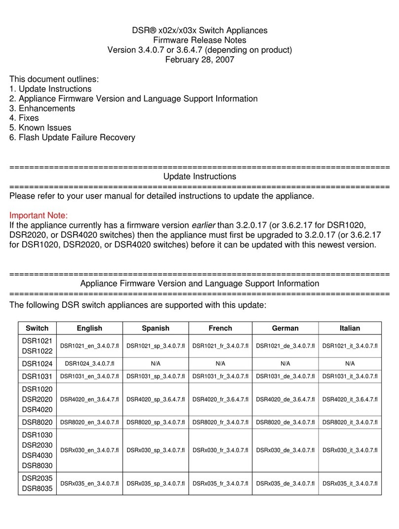 Avocent DSR Series DSR1020 Instruction Manual