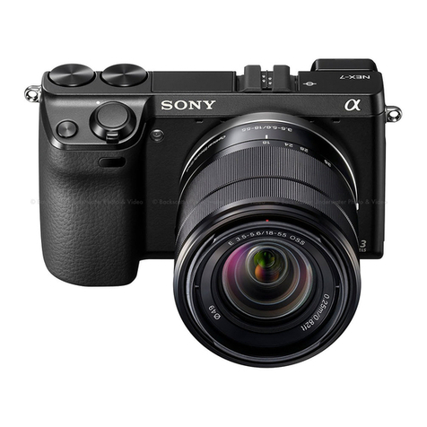Sony NEX-7 &alpha User manual