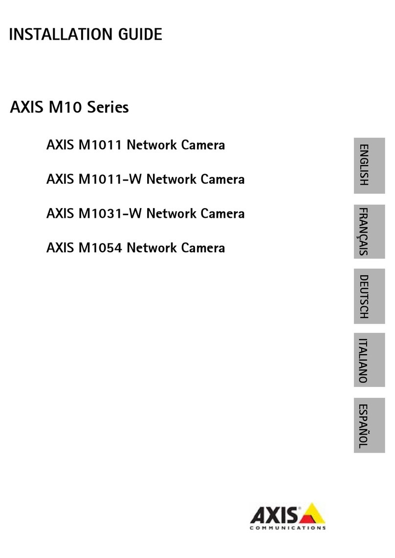 Axis AXIS M1054 User manual Axis AXIS M1054 User manual