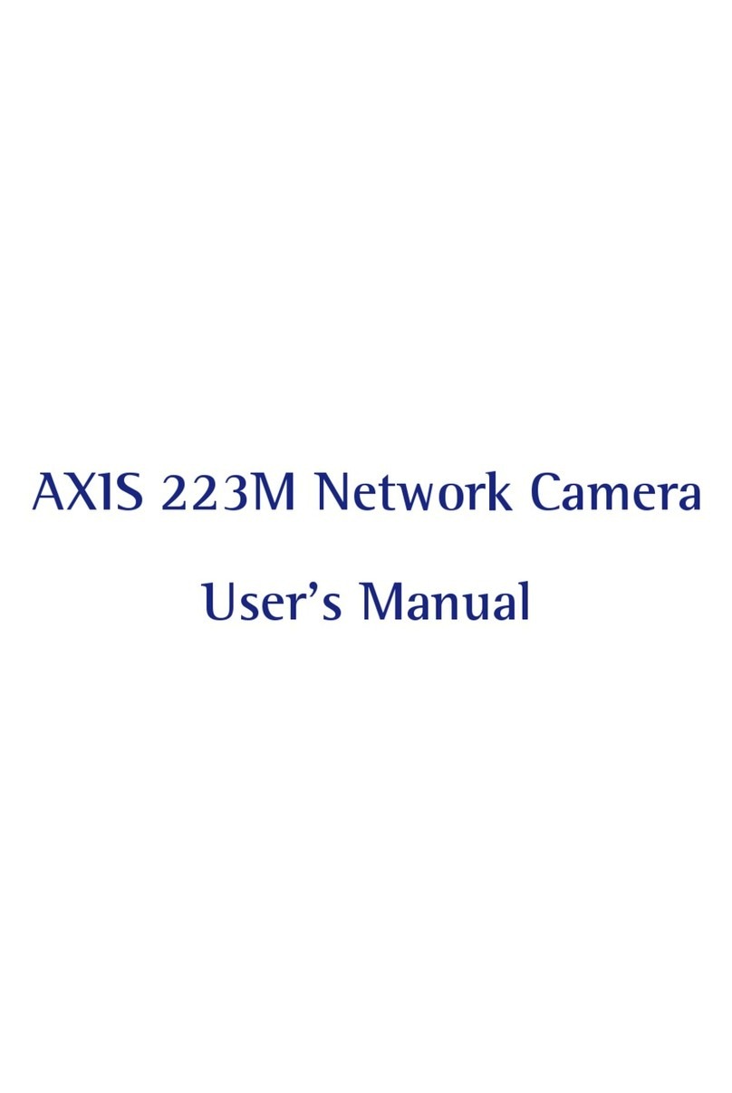 Axis AXIS 223M User manual