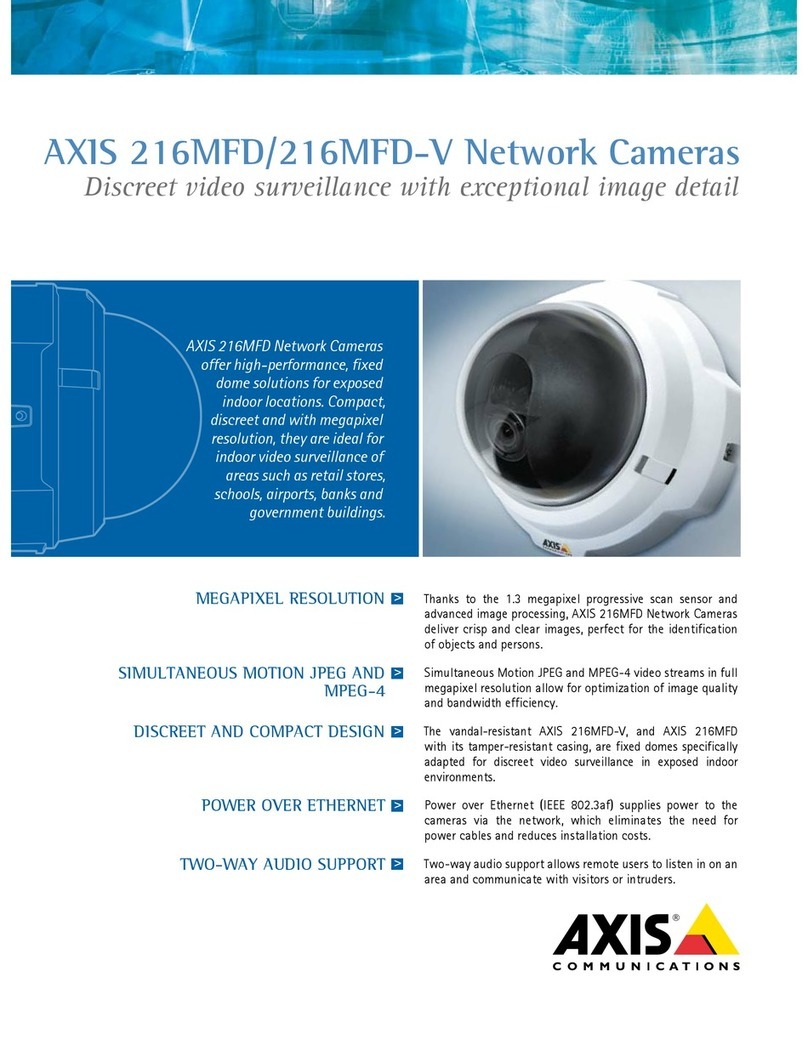 Axis Axis 216MFD Brochure & specs