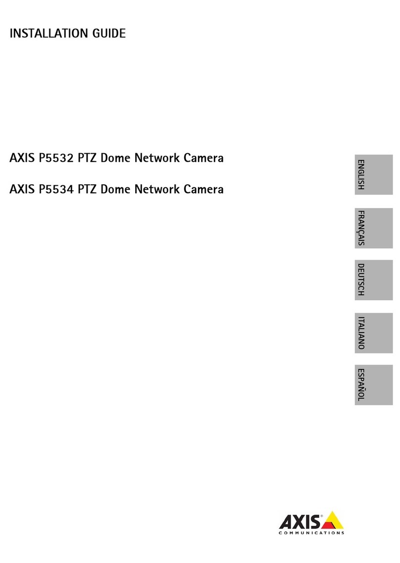 Axis P5532 User manual