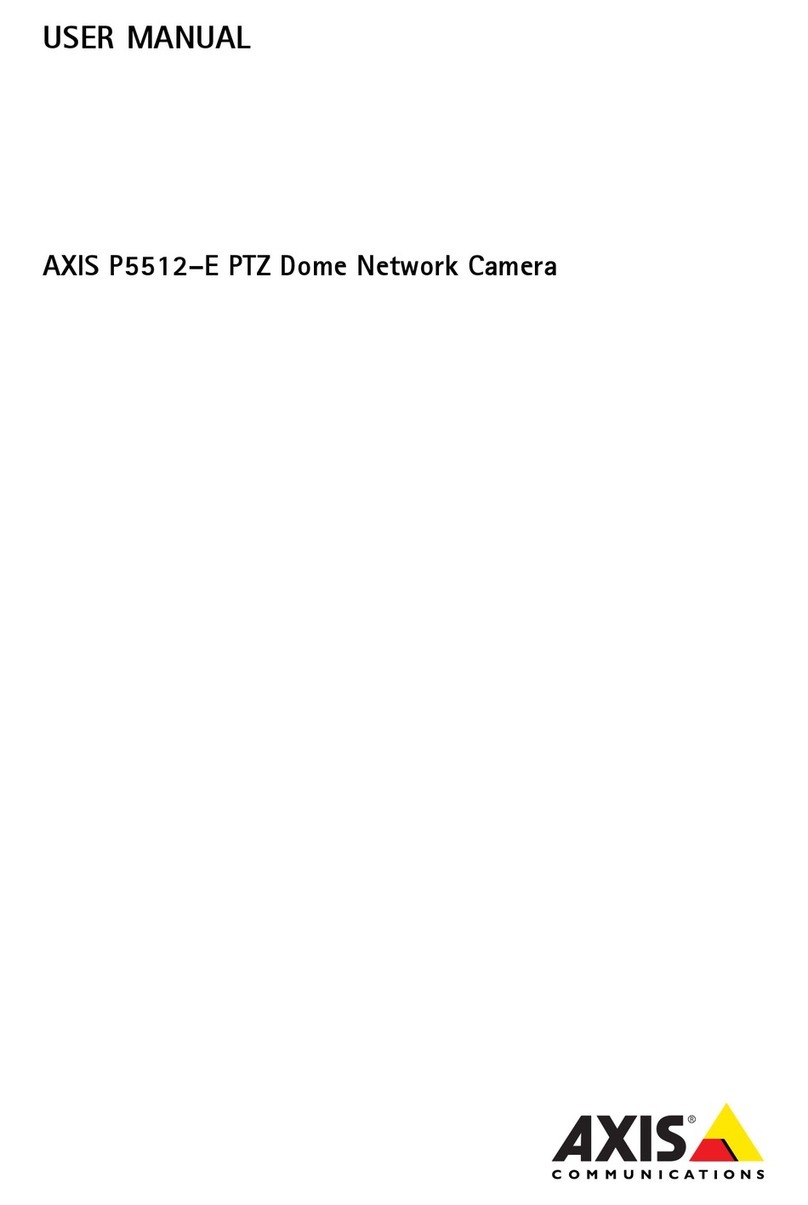 Axis P5512 User manual