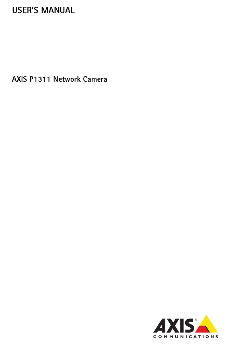 Axis P1311 user manual