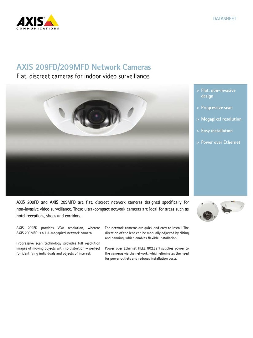 Axis AXIS 209FD datasheet