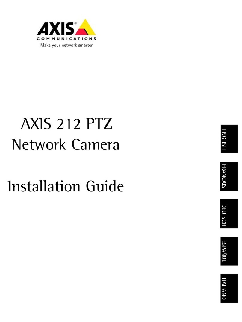 Axis AXIS 212 PTZ User manual