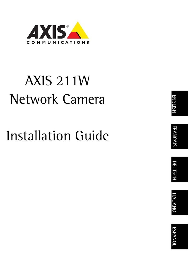 Axis Axis 211 User manual