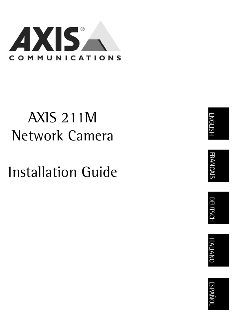 Axis 211M installation guide