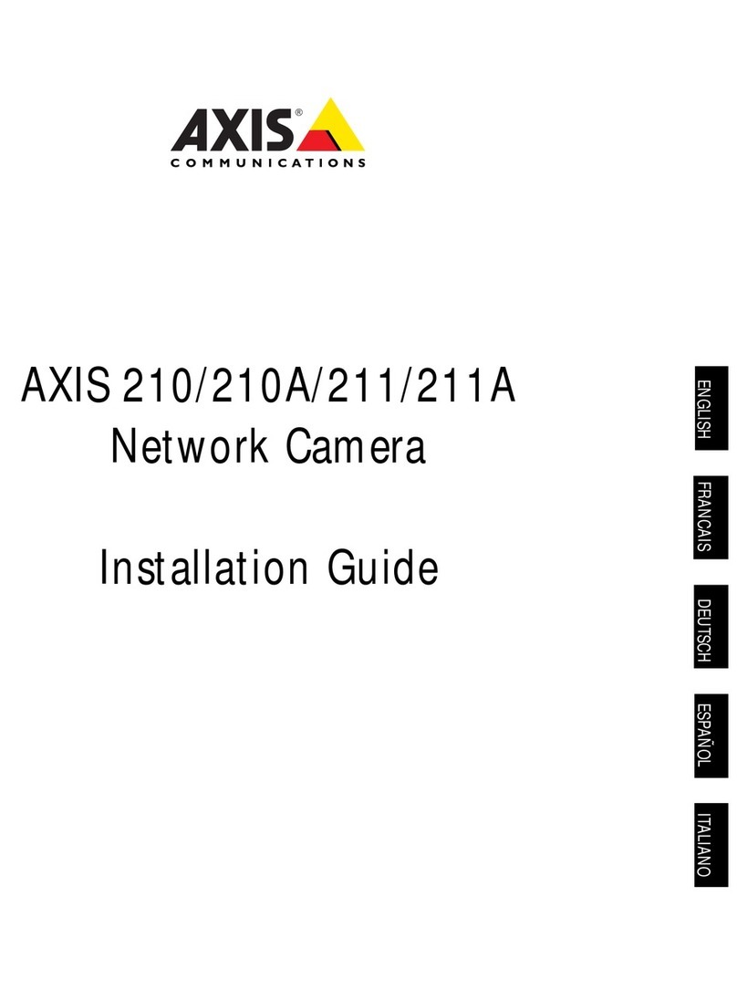Axis Axis 210 User manual