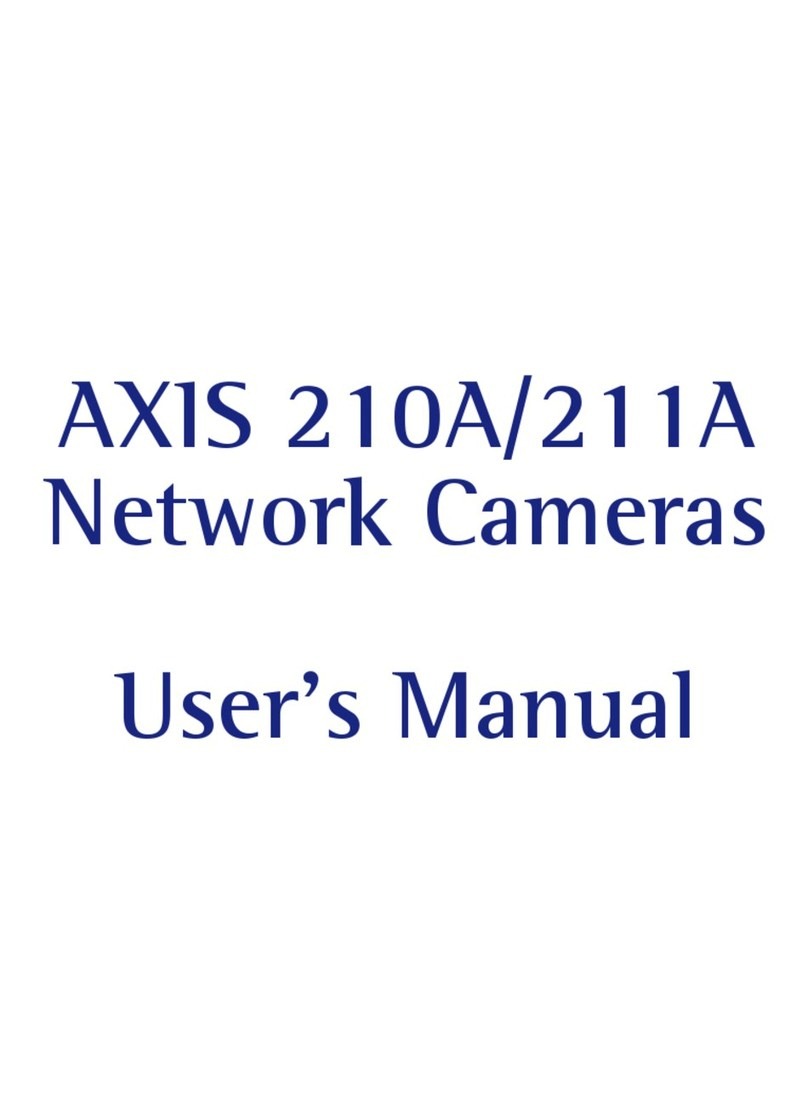 Axis Axis 210A User manual Axis Axis 210A User manual