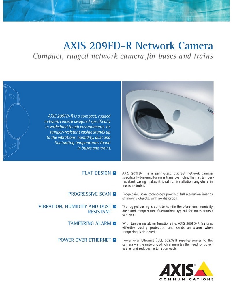 Axis AXIS 209FD-R Brochure & specs