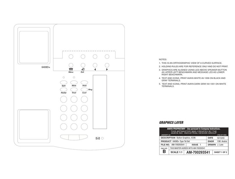 Avaya 6408D Plus Instructions and recipes