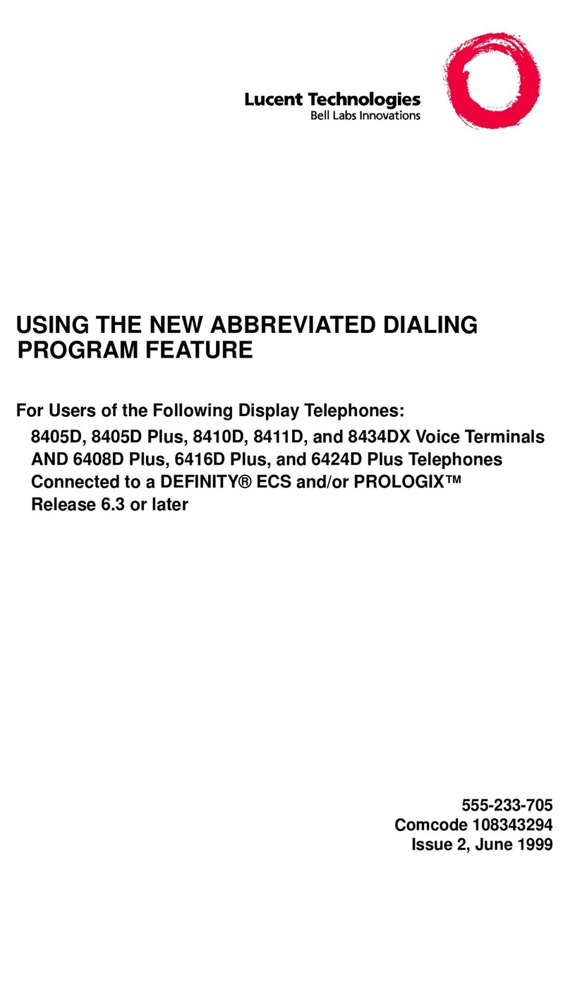 Avaya 6408D Plus Features guide