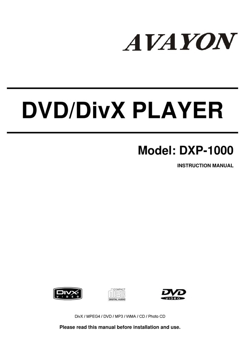 Avayon DXP-1000 instruction manual