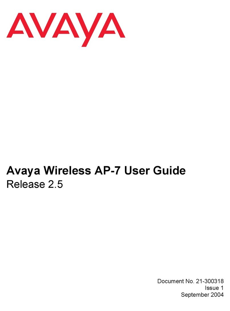 Avaya AP-7 user guide