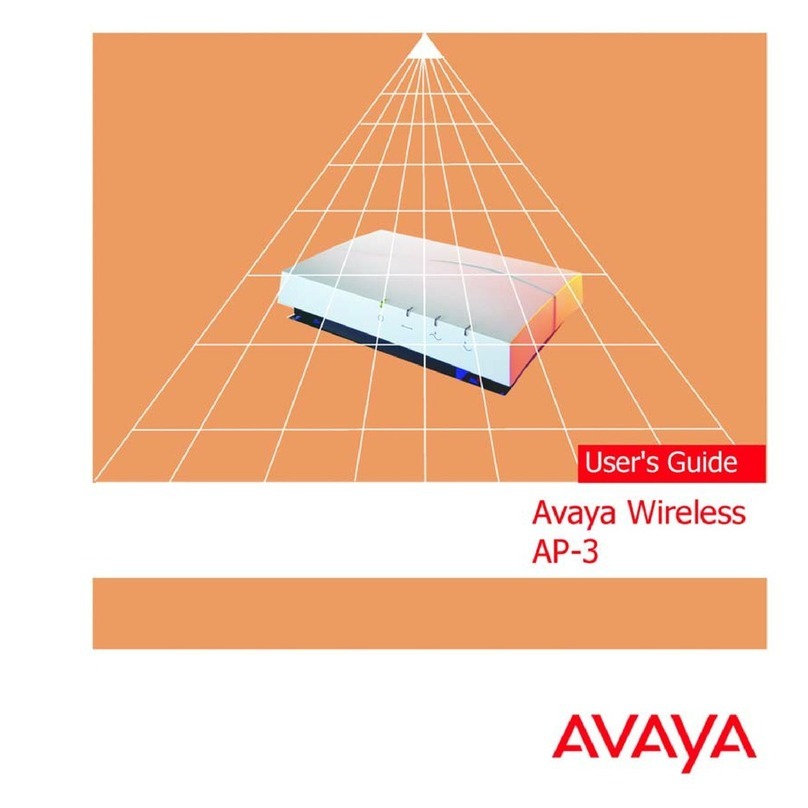 Avaya AP-3 user guide