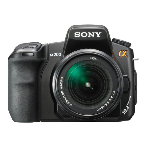 Sony DSLR-A200  (DSLR-A200) instruction manual