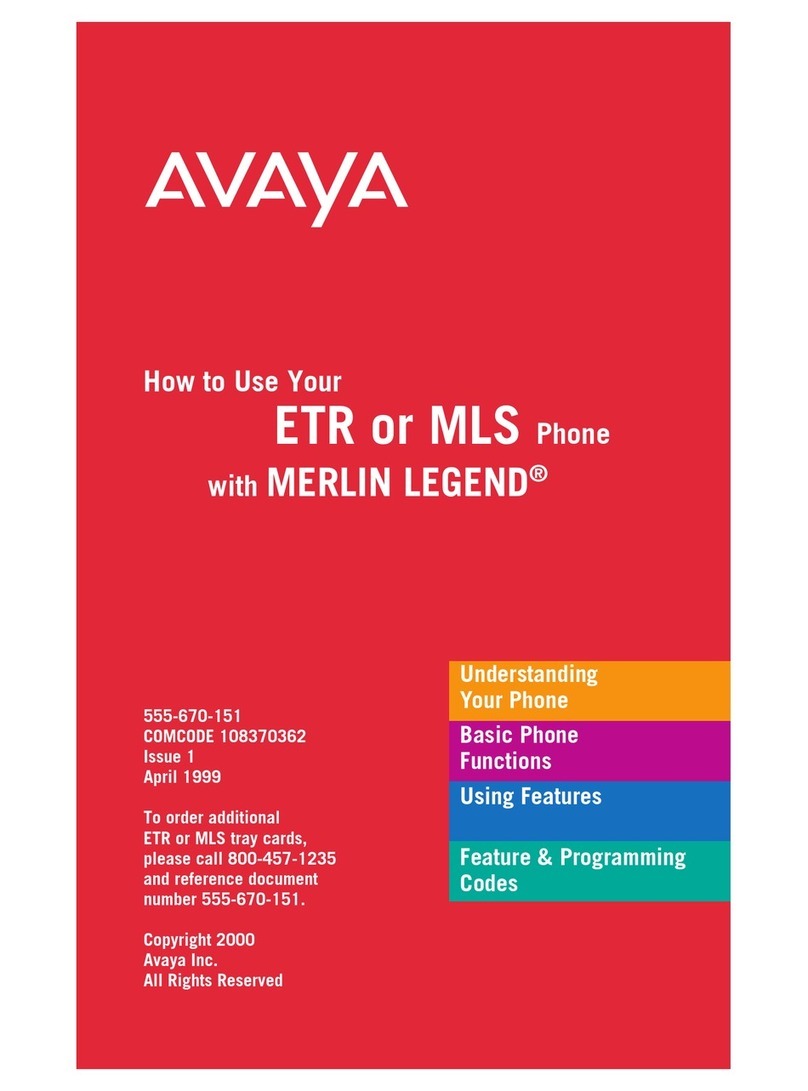 Avaya ETR How to use