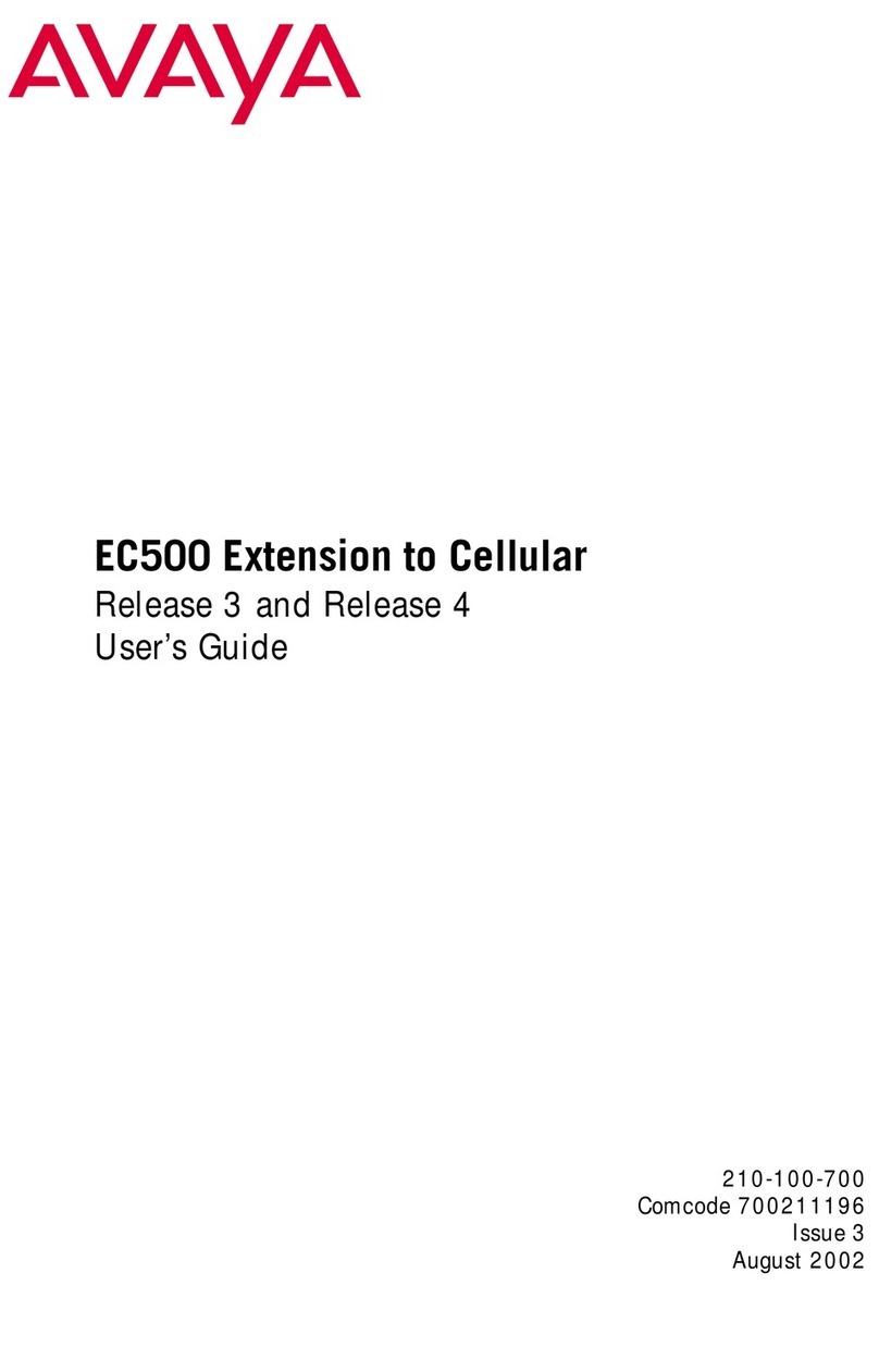 Avaya EC500 user guide