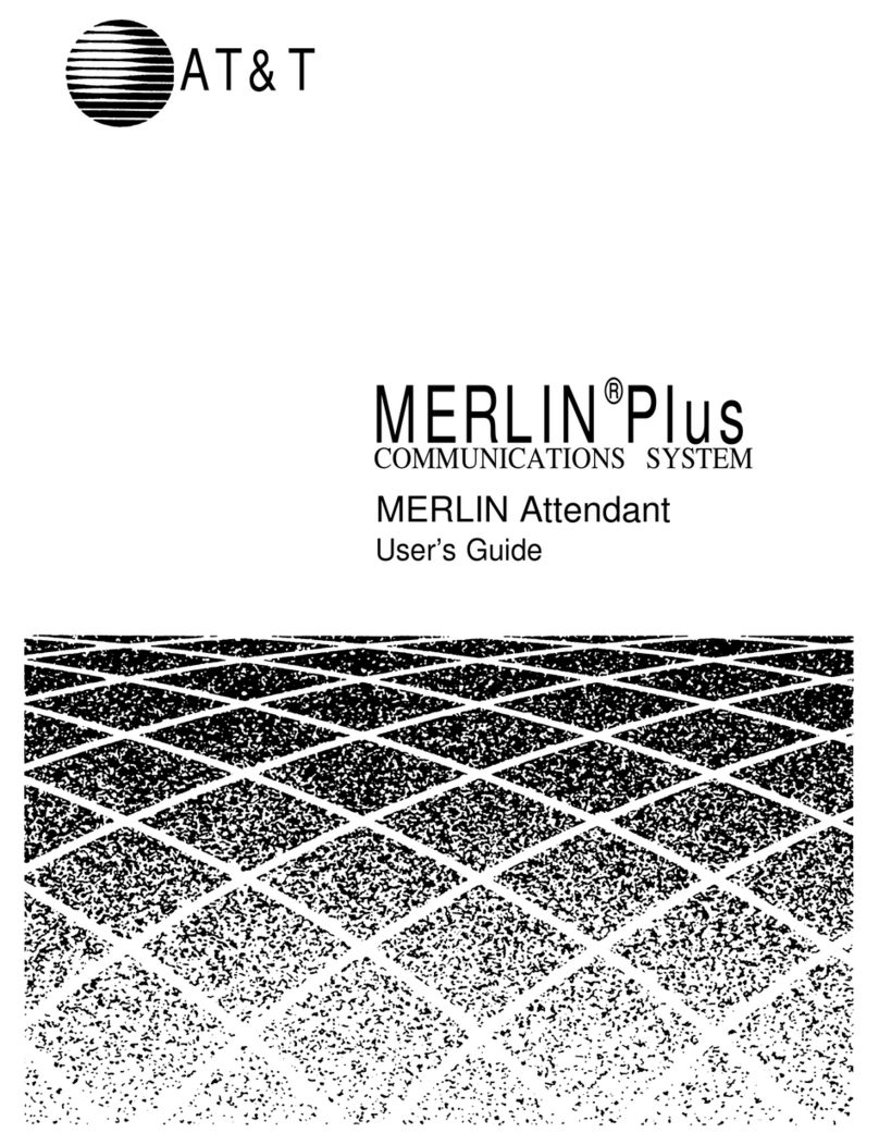AT&T MERLIN Plus user guide AT&T MERLIN Plus user guide