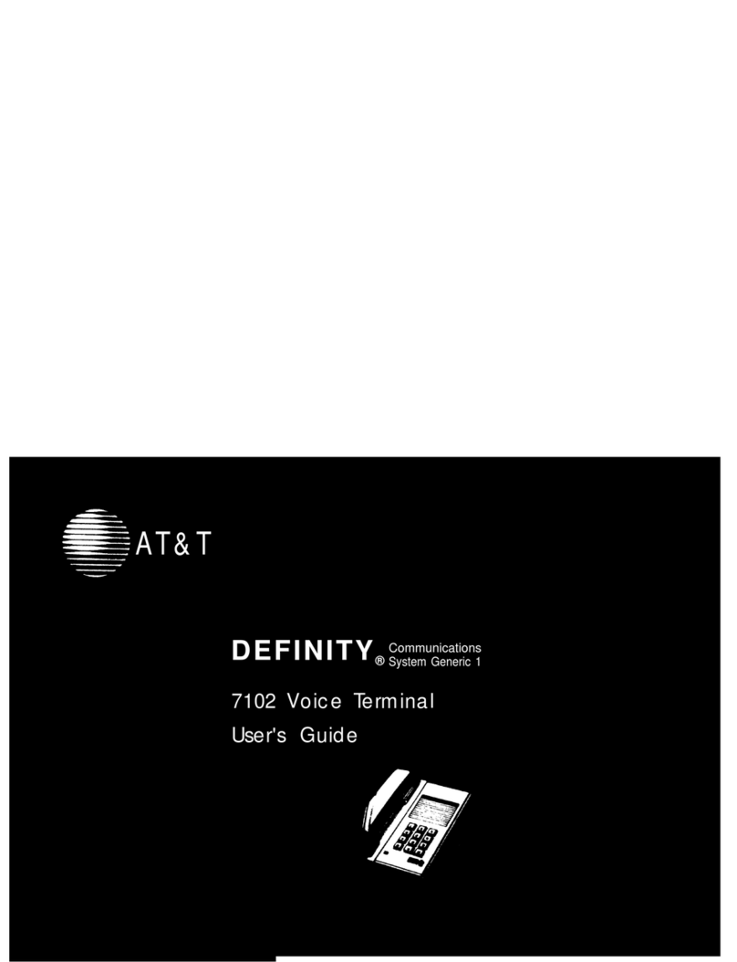 AT&T Merlin Legend 7102 user guide