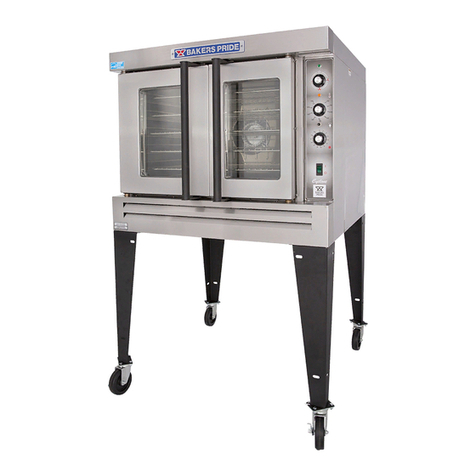 Bakers Pride Cyclone BCO-E1 Use and care manual