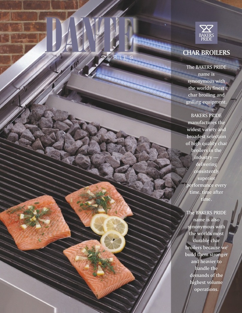 Bakers Pride Dante C-48R brochure