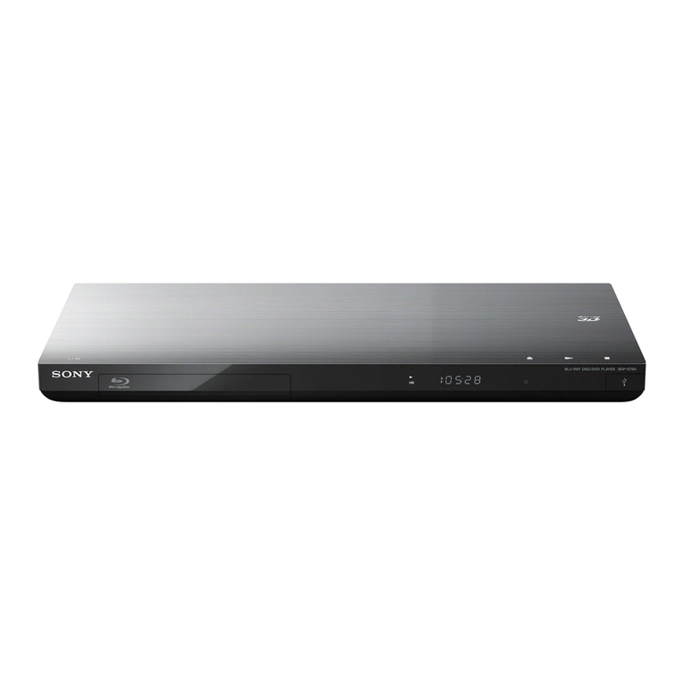Sony BDP-S790 operating instructions
