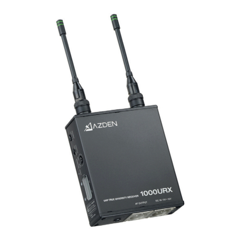 Azden 1000BT user guide