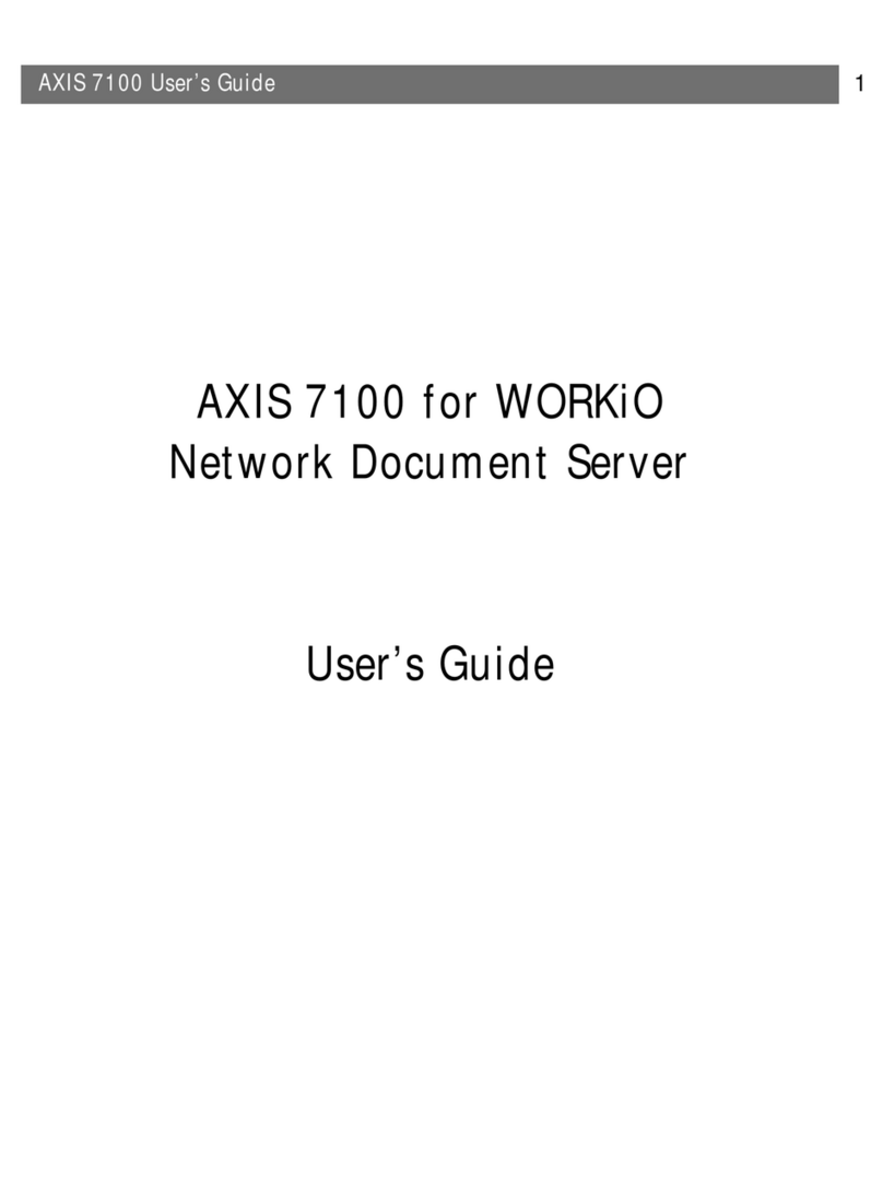 Axis 7100 user guide