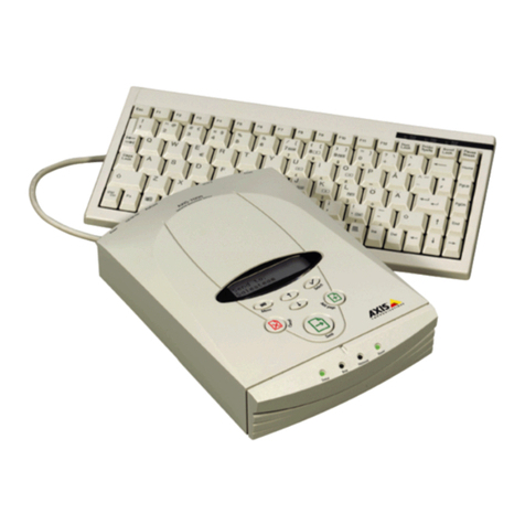 Axis 70 User manual
