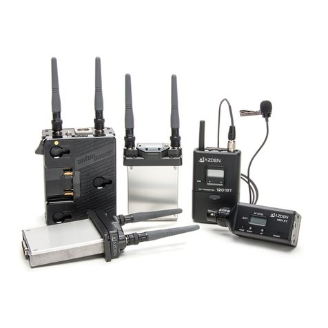 Azden 1200BT User manual