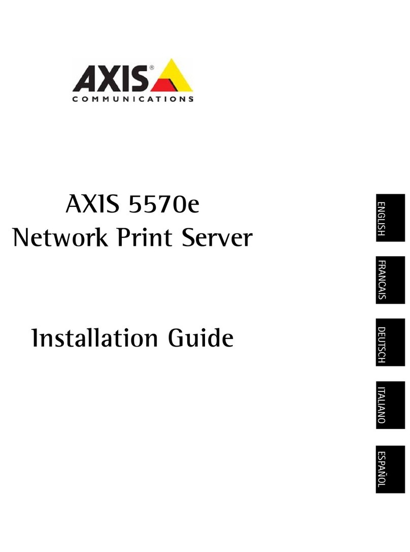 Axis 5570e User manual Axis 5570e User manual