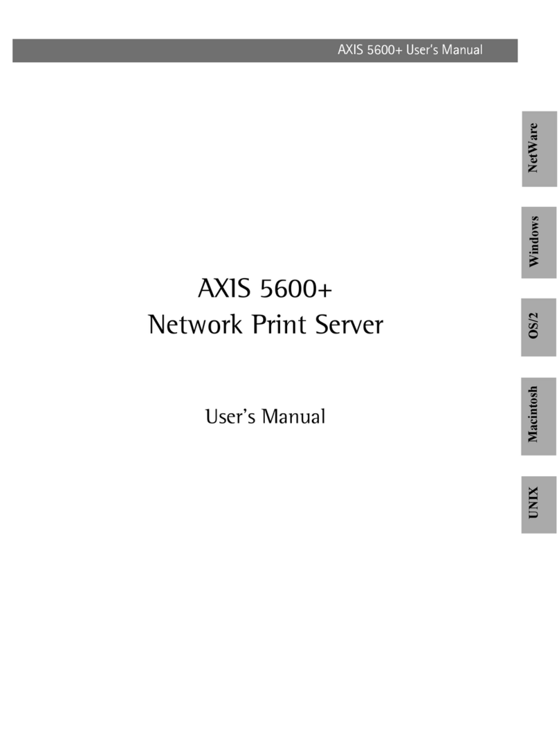 Axis 5600+ user manual