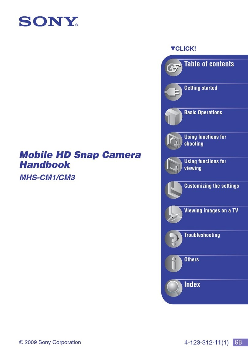 Sony MHS-CM1 User manual
