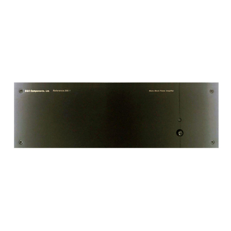 B&K Reference 200.1 User manual