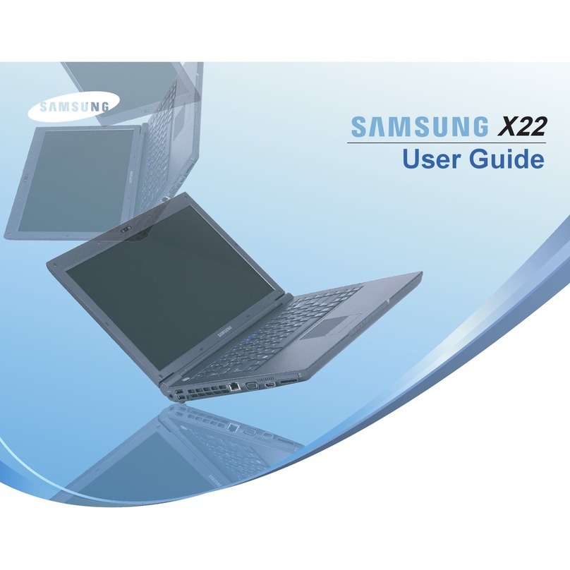 Samsung NP-X22 User manual