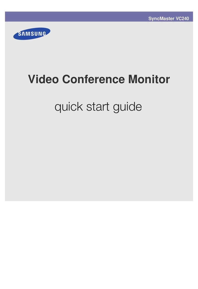 Samsung SyncMaster VC240 User manual Samsung SyncMaster VC240 User manual