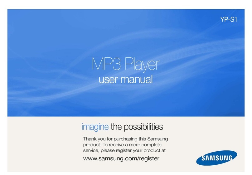 Samsung YP-S1QL User manual