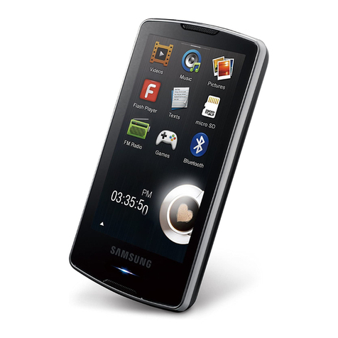 Samsung YP-M1JCB user manual
