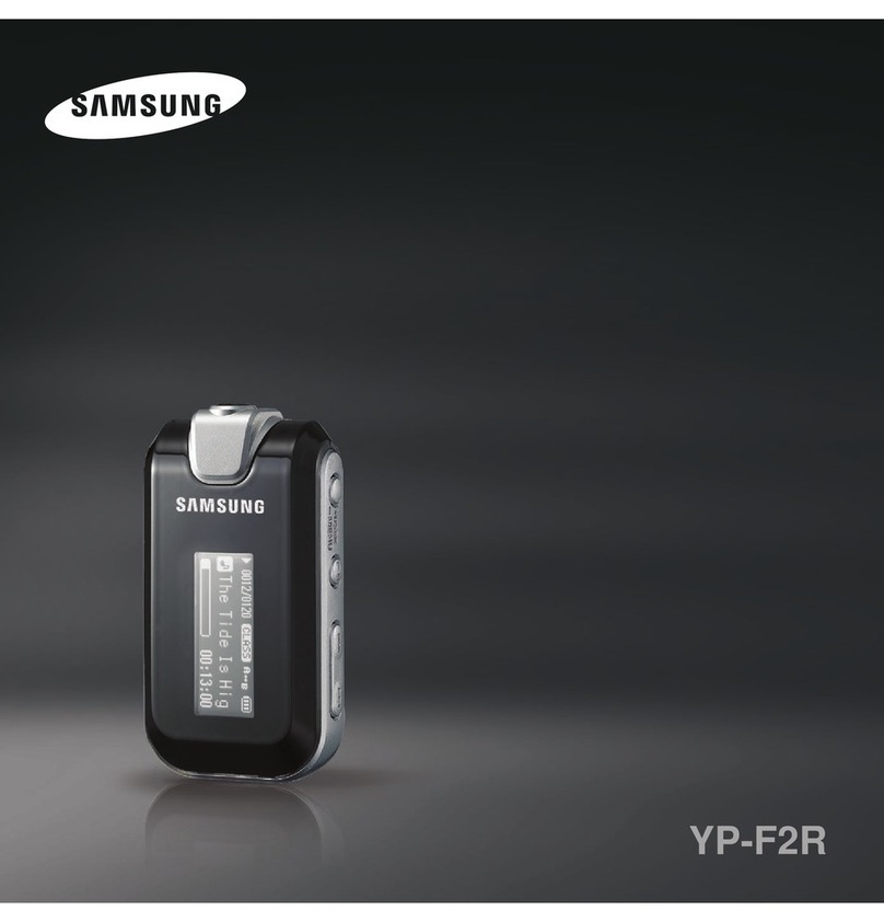 Samsung YP-F2QB User manual