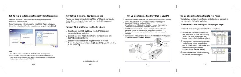 Samsung YH-925GS quick guide