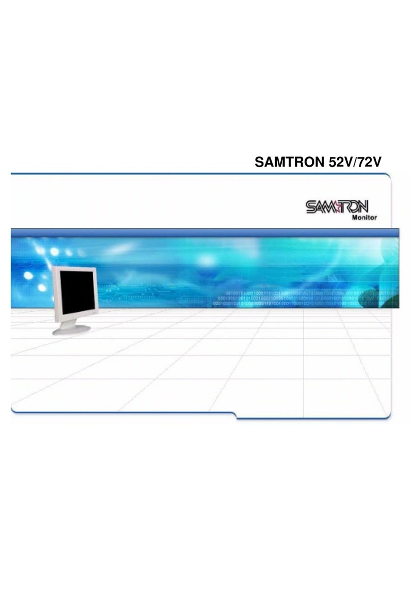 Samsung SAMTRON 52V User manual