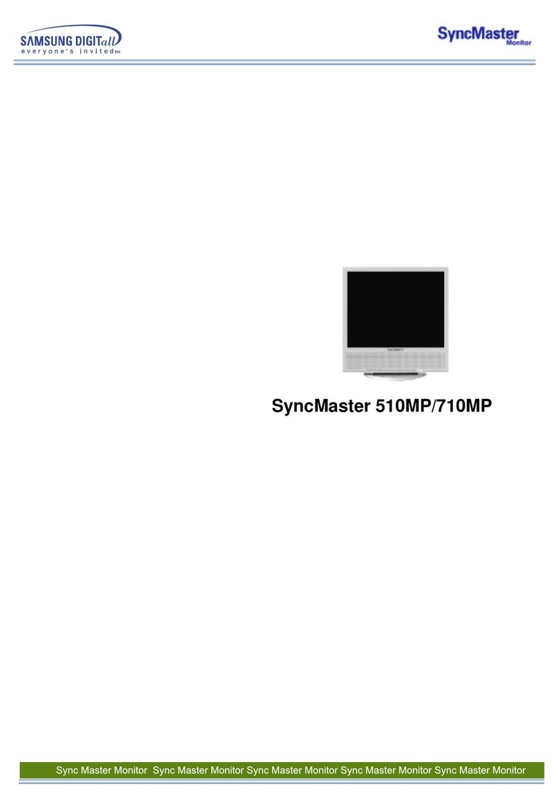 Samsung SyncMaster 510 MP User manual