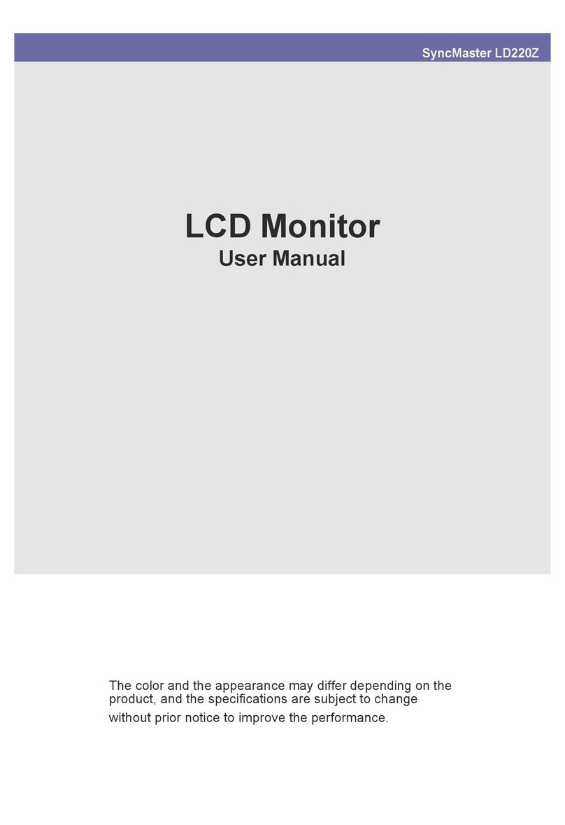 Samsung SyncMaster LD220Z User manual