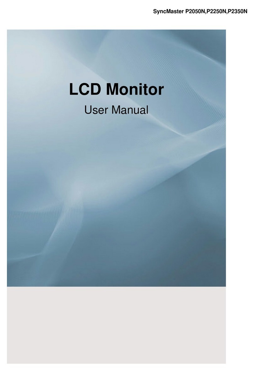 Samsung SYNCMASTER P2050N User manual