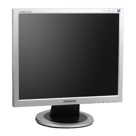 Samsung 913N - SyncMaster - 19" LCD Monitor User manual