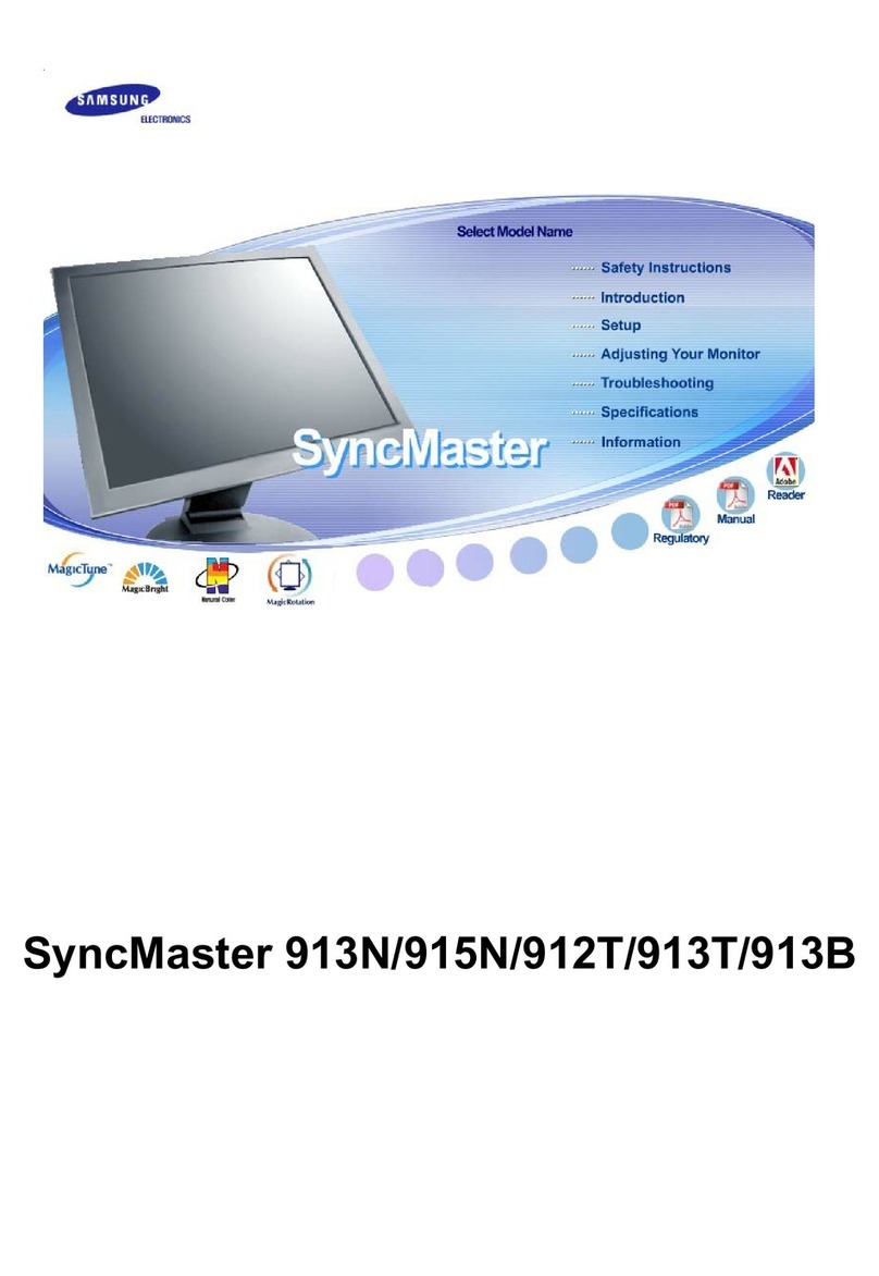 Samsung SyncMaster 913B User manual